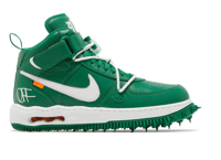 Image 1 of Off-White x Air Force 1 Mid SP Leather 'Pine Green' [2023]