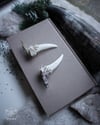 Icy Twigs Antler Hair Pins (a pair of two pins)