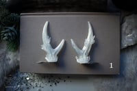 Image 2 of Ice Crystal Antler Hair Pins (a pair of two pins)