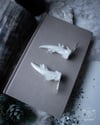 Ice Crystal Antler Hair Pins (a pair of two pins)