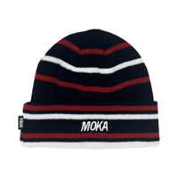 Image 1 of Stripes beanie black