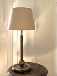 Image 1 of Art Deco Column Table Lamp