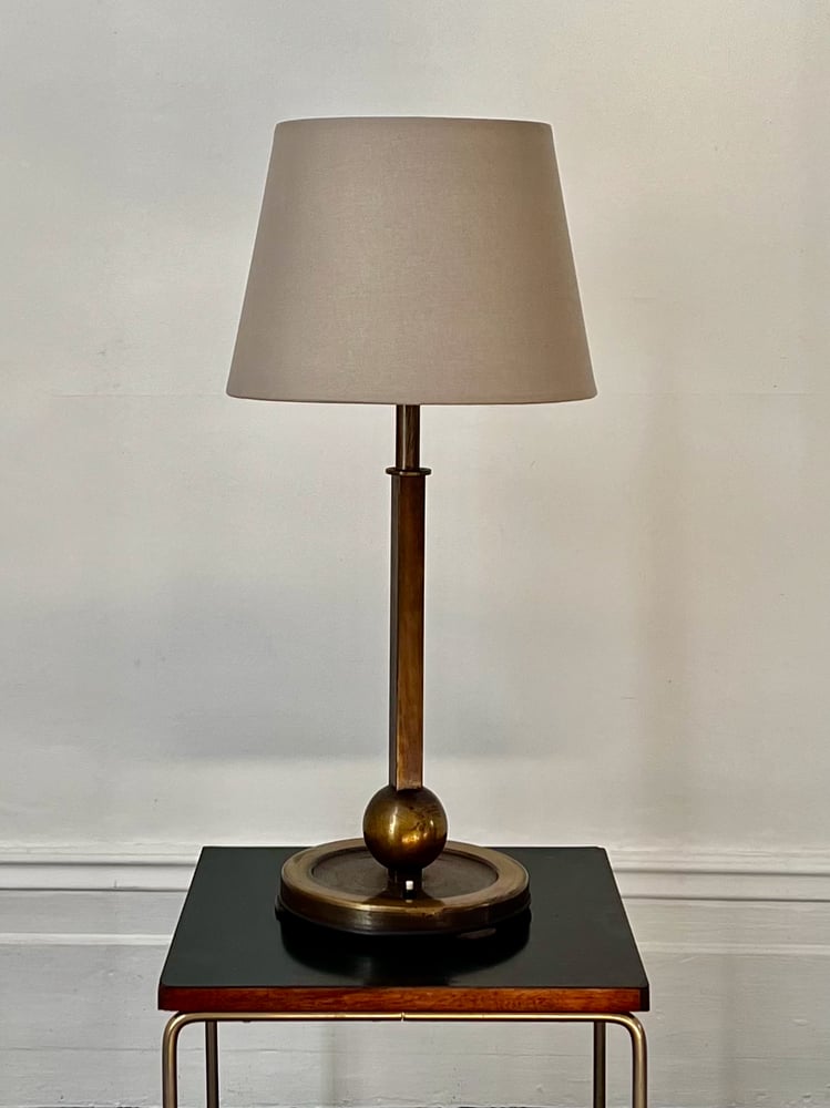 Image of Art Deco Column Table Lamp