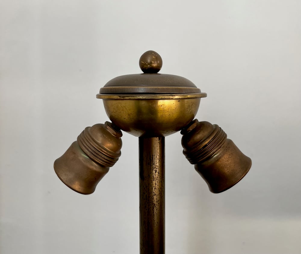 Image of Art Deco Column Table Lamp