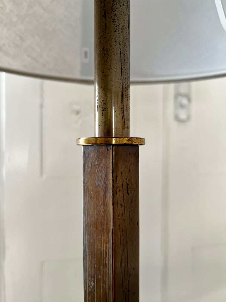 Image of Art Deco Column Table Lamp