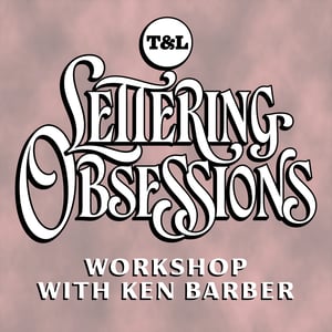 Image of Lettering Obsessions Recorded Workshop + PDF Guidebook + Optional PDF Workbook