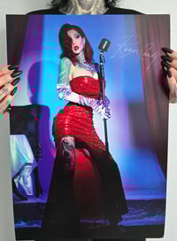 Image 1 of JESSICA RABBIT 12"x18" signed poster