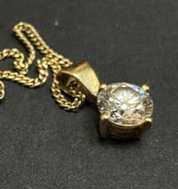 Image 1 of Pre-owned Diamond Pendant & Chain