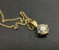 Image 2 of Pre-owned Diamond Pendant & Chain