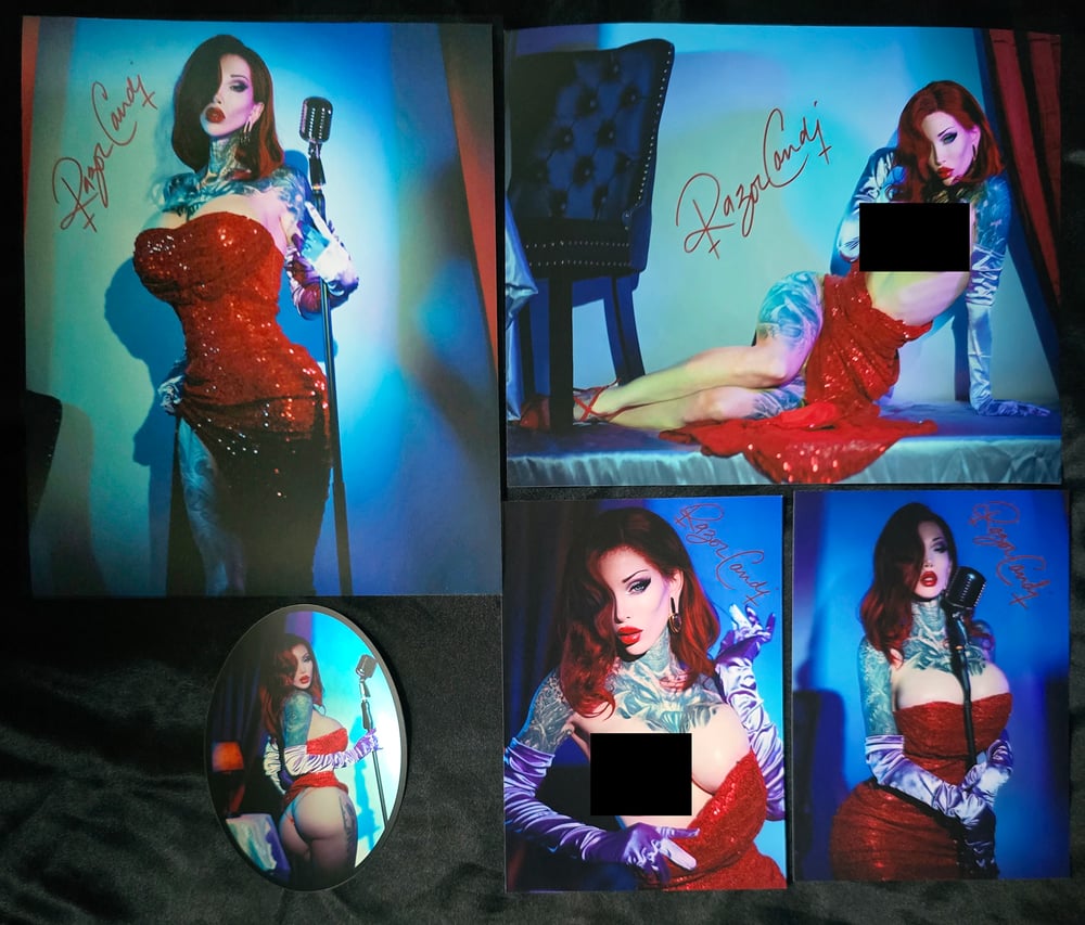 JESSICA RABBIT print&sticker BUNDLE