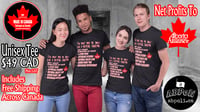 Image 2 of Team Canada- Radical Canadian For Supporting Society Tee