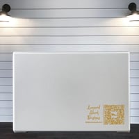 Image 3 of Business Qr code decal, Design your own decal, design your own window sticker, custom logo decal,...