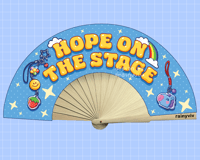 Image 1 of [PRE-ORDER] Hope on the Stage Fabric Fan