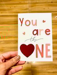 Image 3 of YOU ARE THE ONE ♥️ Love Card