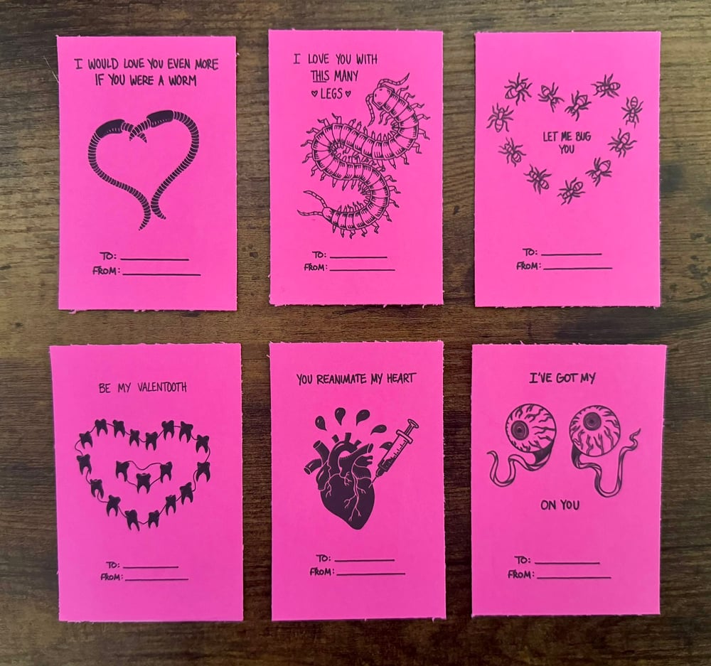 Creepy Crawly Valentines + Mystery Packs!