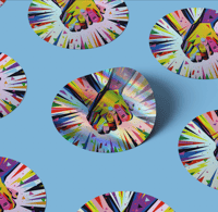 Image 1 of Band Together Round Sticker (Holographic) 