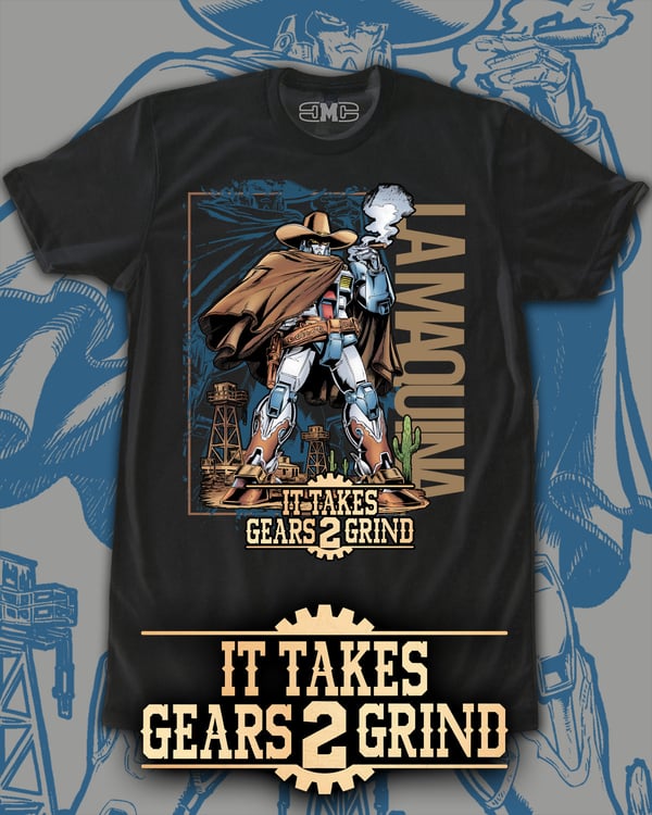 Image of LaMaquina - It Takes Gears 2 Grind (Black)