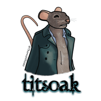 Rattie TITSOAK Sticker