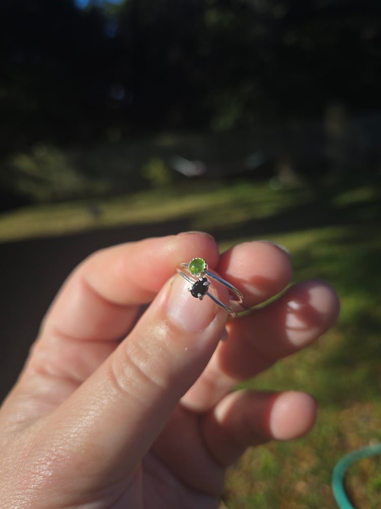 Image of August Birthstone Rings