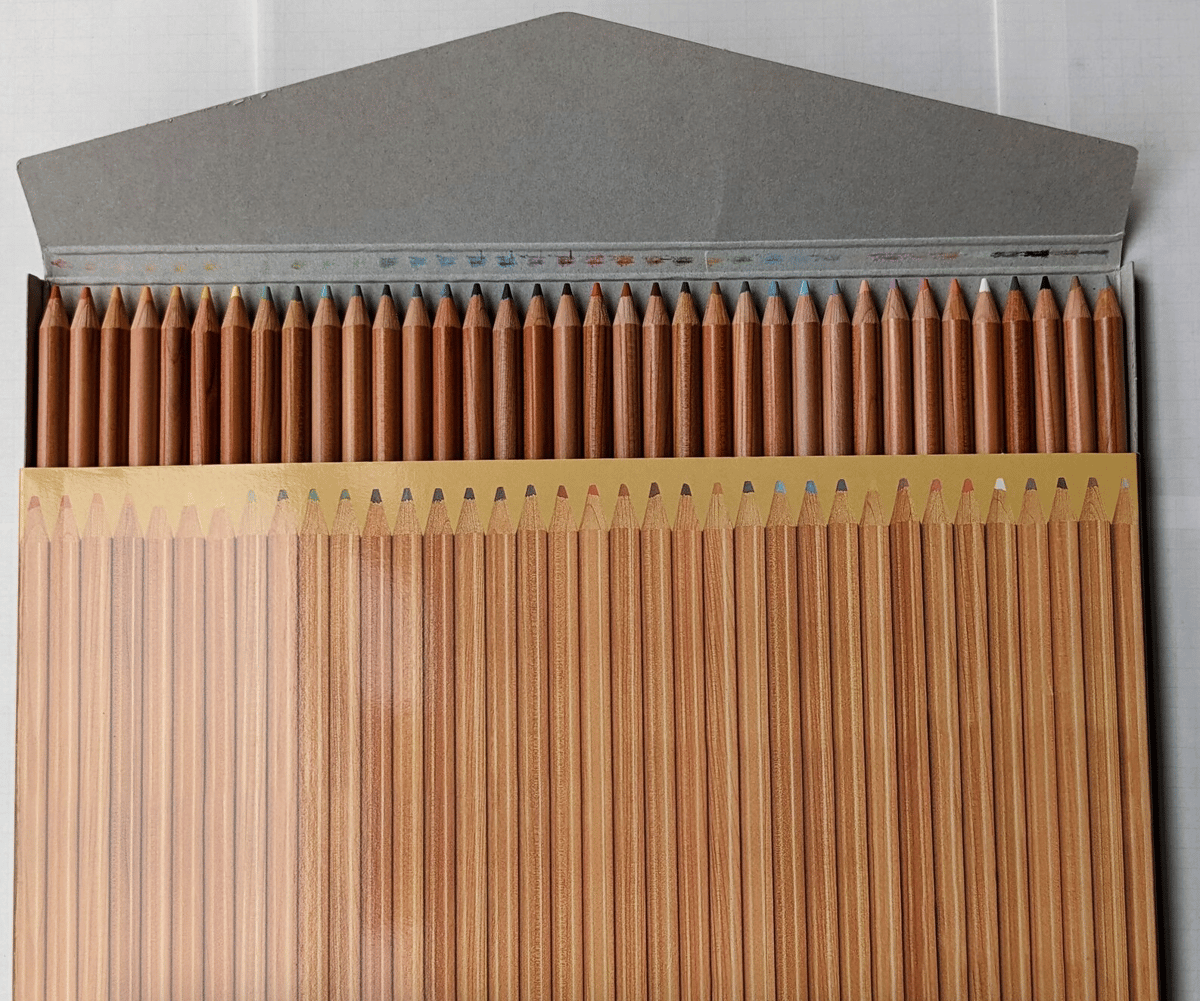 Image of Japanese Boxed Sets of Pencils or Pastels