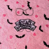 Image 2 of Ace Ace Baby! 3.5 Inch Embroidered, Iron-On Patch
