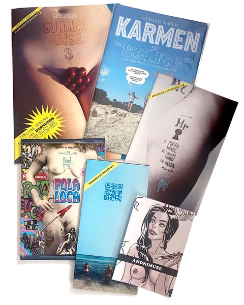 Image of Set of ZINES: Mandanga de Guillem 2, 3, 4, 5, 6 & 7