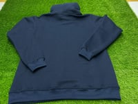 Image 2 of EMBROIDERED LOGO Navy Hoodie 