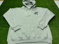 Image 1 of EMBROIDERED LOGO GRAY HOODIE 