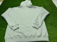 Image 2 of EMBROIDERED LOGO GRAY HOODIE 
