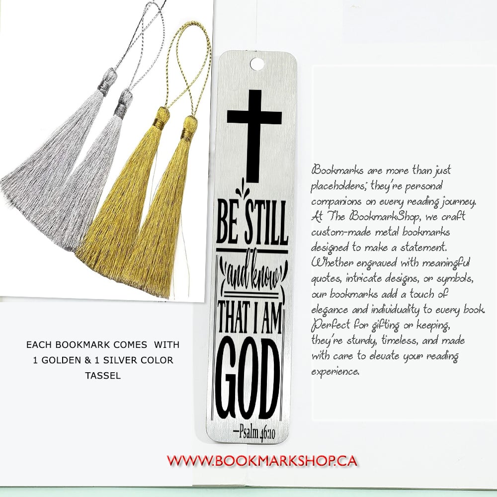 Image of PSALM 46:10 Be still and know that i am God - Church Bookmarks