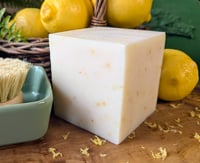 Image 1 of Solid Lemon Dish Soap
