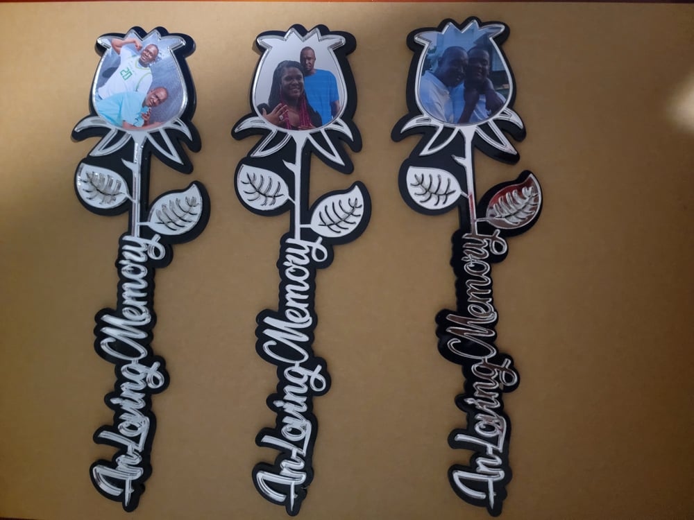 Image of Acrylic Rose 