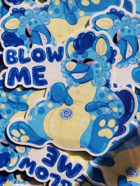 18+ Pool toy sticker