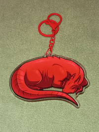 Image 2 of Falin/Red Dragon Dungeon Meshi Shaker Keychain