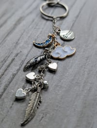 Image 1 of MAGICAL DREAMS bag charm, purse charm, backpack charm, keychain 