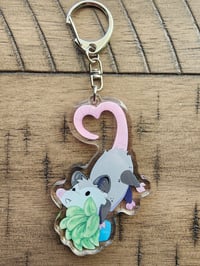 Image 2 of Opossum Keychain