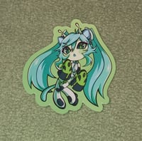 Image 3 of Glorpi Miku stickers/A6 square holographic prints