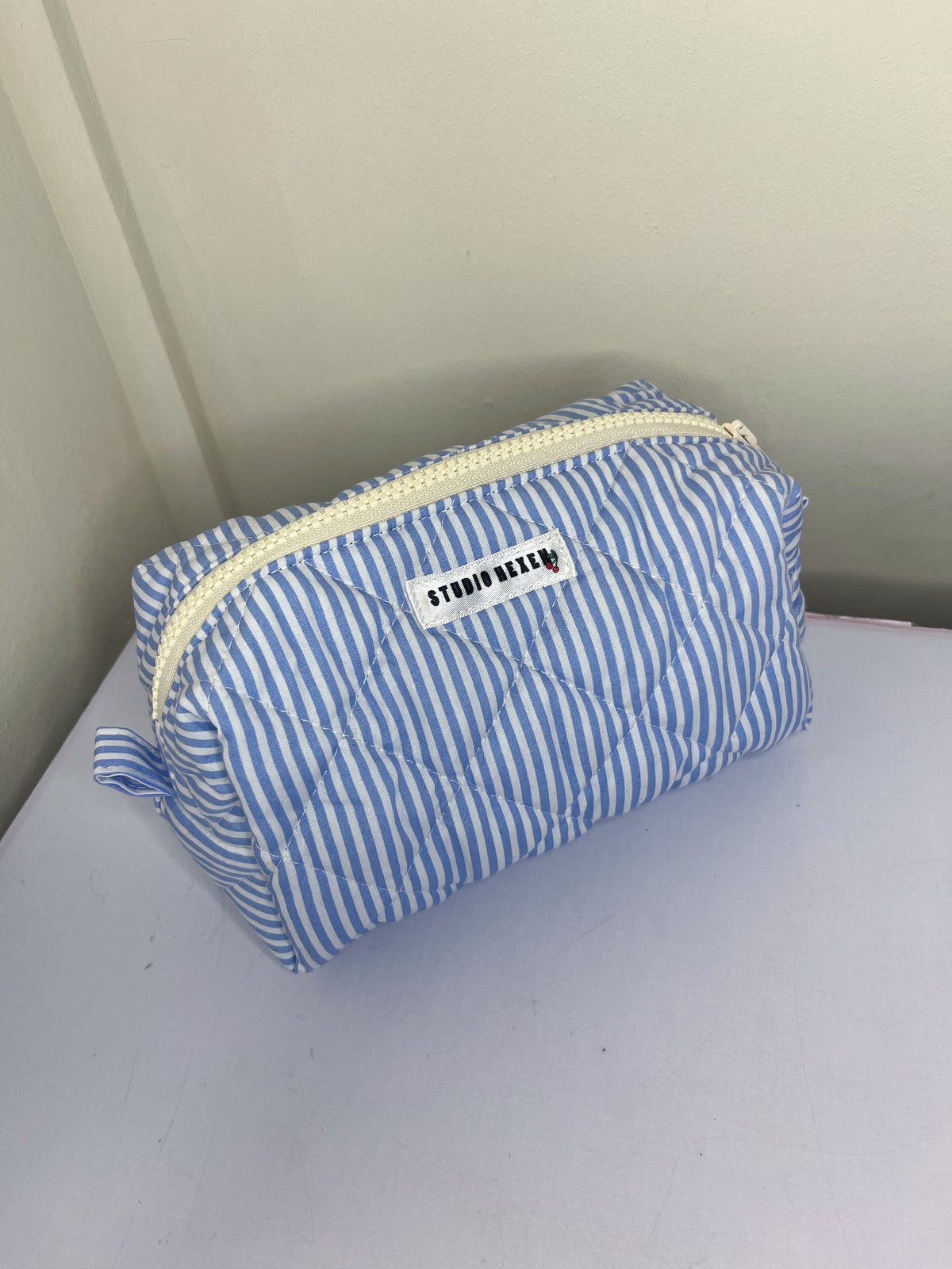 SAMPLE SALE Blue Make-up Bag