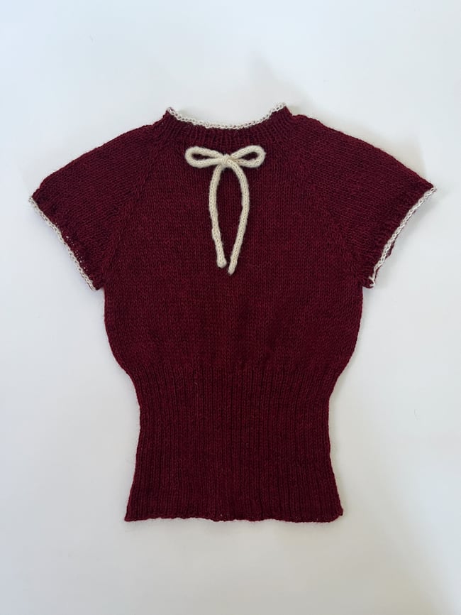 moth tee in rose 🥀 