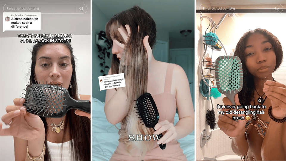 Image of De tangling brush 