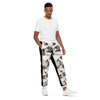 Image 3 of  BLK/WHT COLOR PANTS (UNISEX)