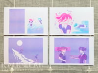 Image 2 of 「houseki no kuni」cinnaphos riso zine/4 pc print set