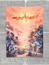 「when the sky falls」horizon print (LAST ONE: DISPLAY)