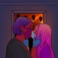 Love in Los Angeles Giclée Print