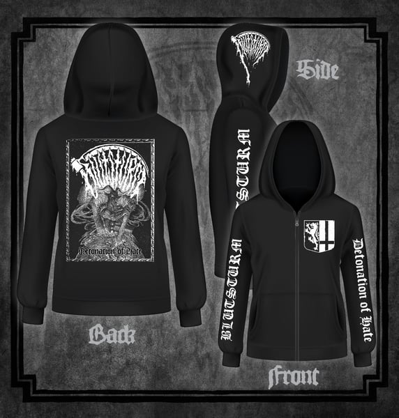 Image of Blutsturm Zipper - Detonation of Hate