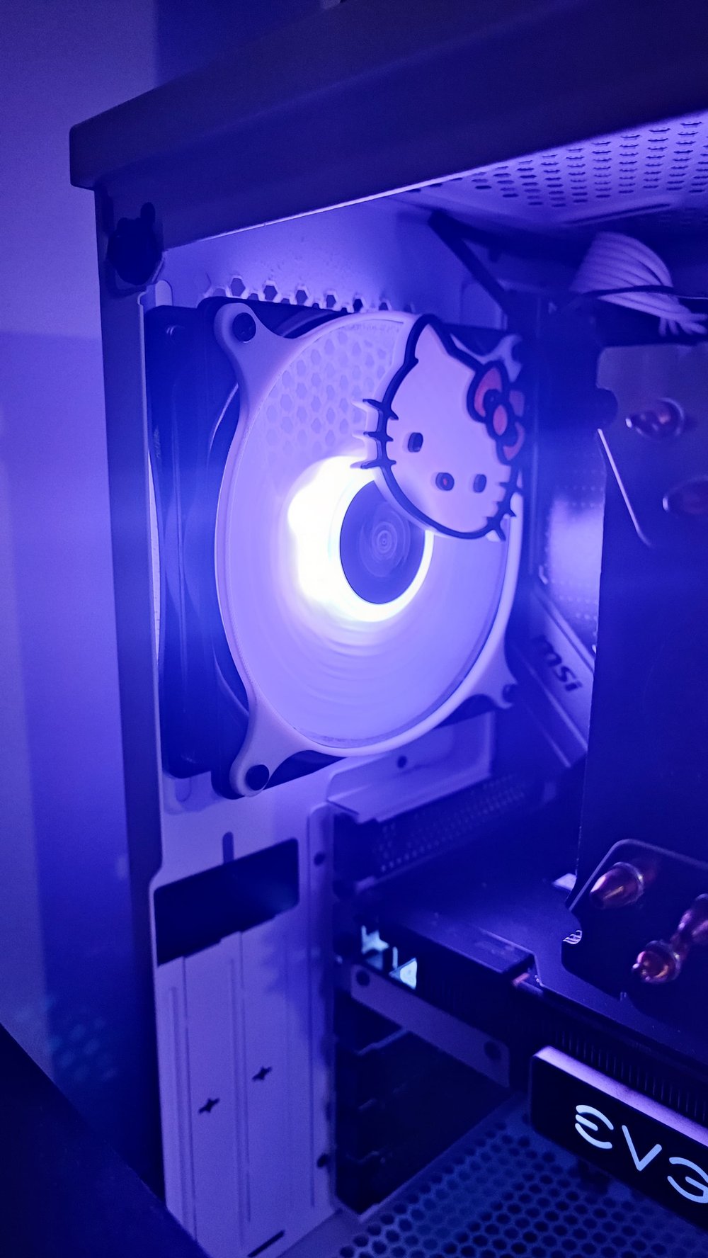 Image of Hello Kitty 120mm Fan Cover