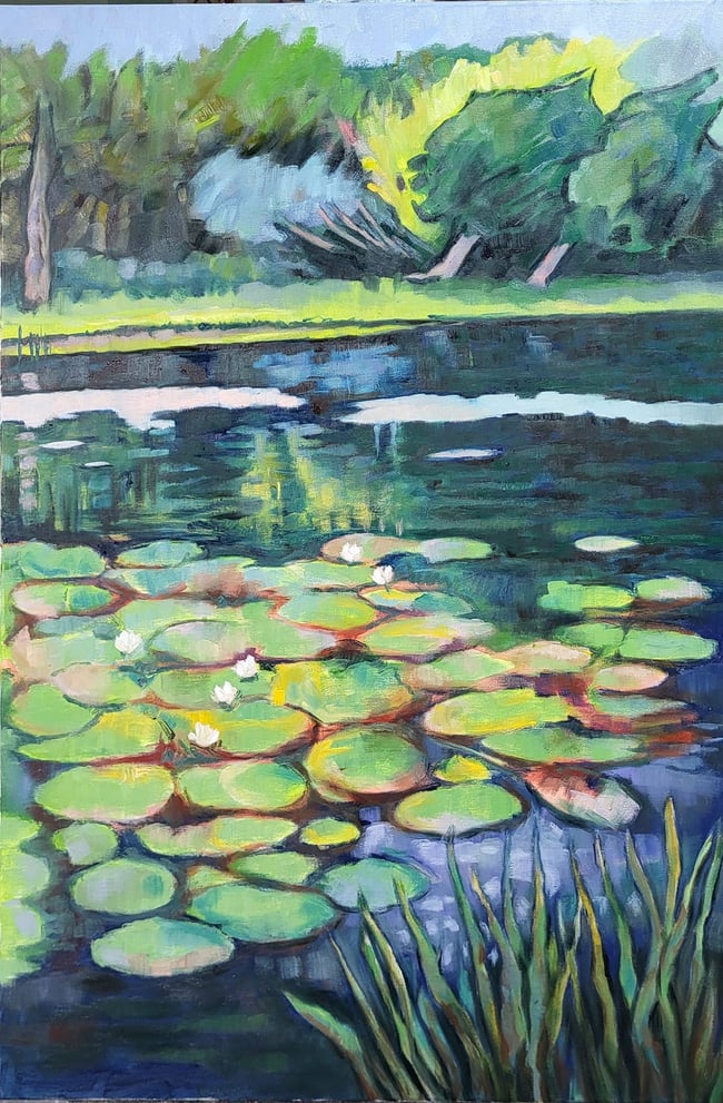 Lillies at Hopton Hall