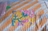 Small Metallic Jacquard Kantha Cushion  Image 3