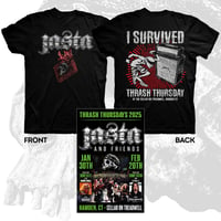 JASTA THRASH THURS. SHIRT + SIGNED POSTER BUNDLE