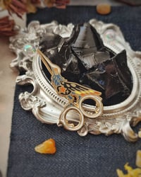 Image 1 of FATE CUT ENAMEL PIN 